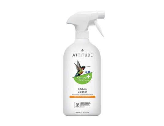 Attitude nature+ keukenreiniger spray - citrus zest - 800ml