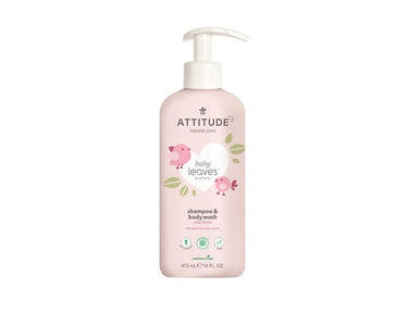 Attitude baby leaves 2 in 1 shampoo body wash - geurvrij