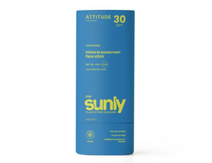 Attitude zonnebrandstick - gezicht - kids - spf30 - parfumvrij - 20g