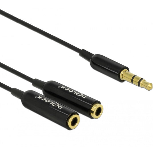 Aux splitter kabel - stereo