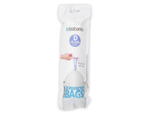 Brabantia afvalzak d 15-20 ltr 20 zakken