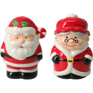 Home styling kerst peper en zout stel kerst peper en zout stel aardewerk