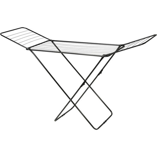 Ultra clean droogrek metaal 18m zwart 180x55x108cm
