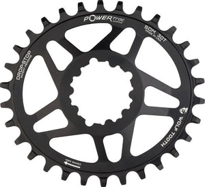 Wolf tooth components elliptical direct mount chainring for sram gxp