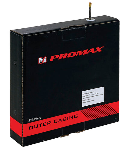 Promax Buitenkabel Voor Derailleur Zwart 4 mm 30 Meter