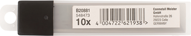 Con:p producten afbreekmes reservemes 18mm box 10stuks