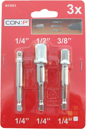Con:p adaptorset 3dlg - b23003