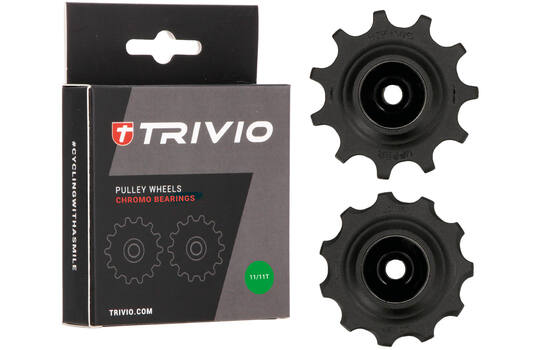 Cargue la imagen en el visor de la galería, Trivio - derailleurwieltjes 11 11t chromo lagers
