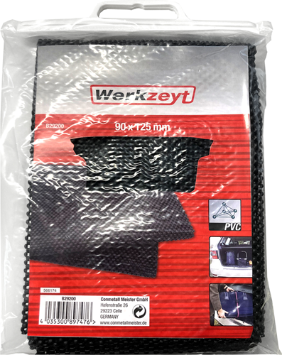 Load image into Gallery viewer, Werkzeyt antislip-mat 125x90cm zwart - b29200
