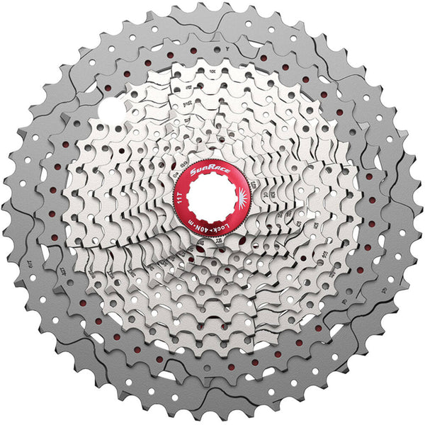 SunRace cassette 11V 11-51 metallic silver