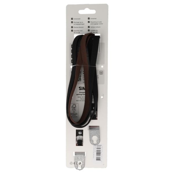 Afbeelding laden in galerijviewer, Simson triobinder 71cm - zwart bruin
