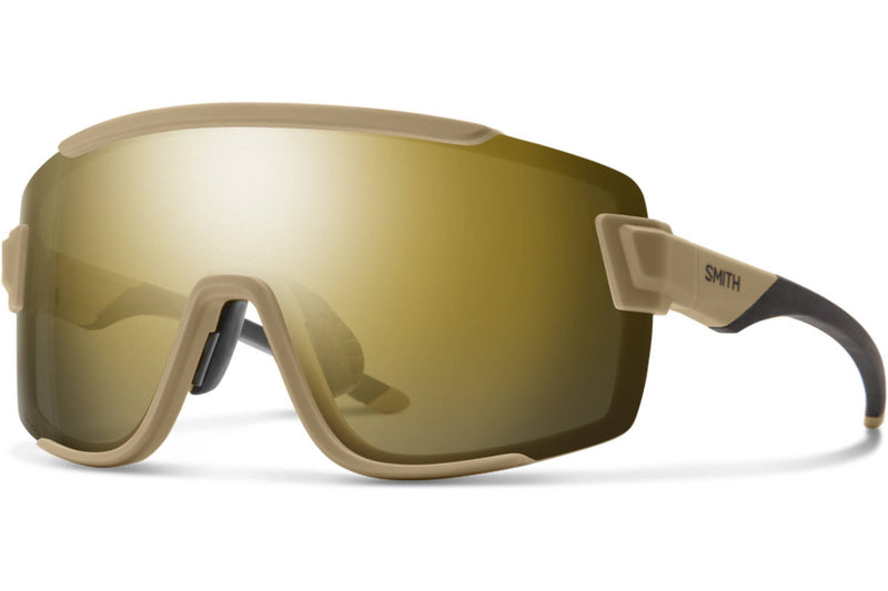 Load image into Gallery viewer, Smith Wildcat bril matte safari chromapop black gold
