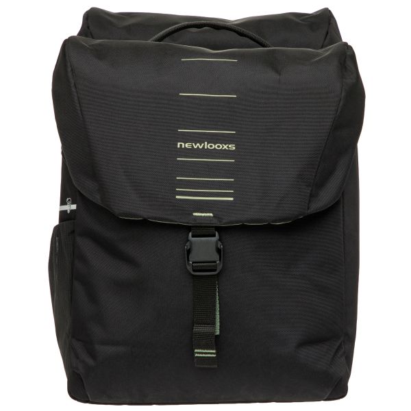 Afbeelding laden in galerijviewer, Newlooxs tas new looxs vigo dubbel | zwart groen | mik 2.0 | 40l
