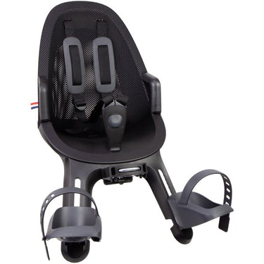 Qibbel voorzitje air incl. adapter 1? ge�nt. kabels zwart