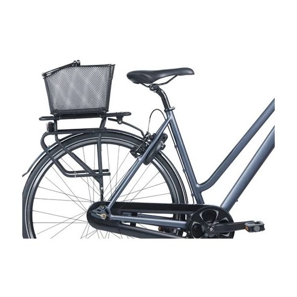 Load image into Gallery viewer, Basil fietsmand base m multi system nx 13 liter 25 x 33 x 16 cm - zwart
