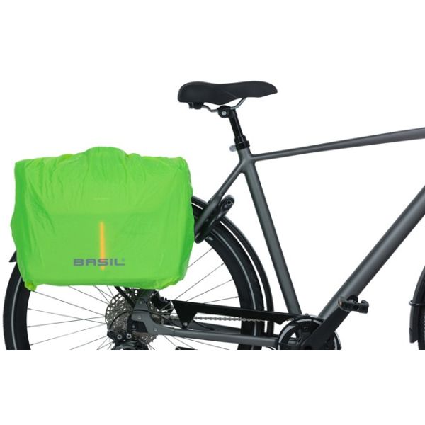 Load image into Gallery viewer, Basil B-Safe Commuter Nordlicht - laptoptas - 17 liter - olijf groen
