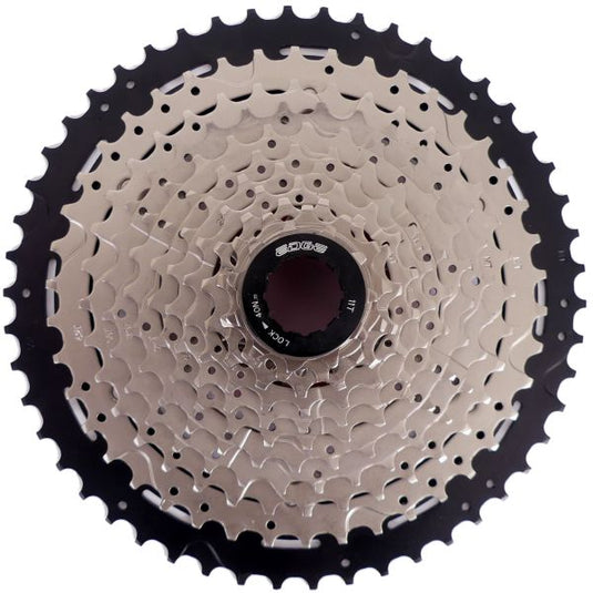 Edge cassette 11 speed cs-m9011 11-42t - zilver zwart