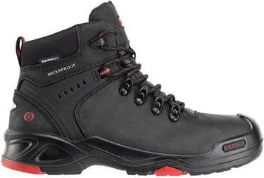 Baak bailey 6645 s3 | zwart rood | maat 42 - 4031783002833