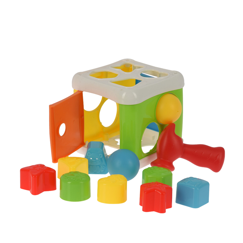 Afbeelding laden in galerijviewer, Babyspeelgoed sort beat cube
