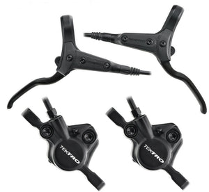 Shimano tektro hd-m275 hydraulische schijfremset voor + achter 1200 2000 mm zwart