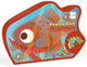 Scratch junior backgammon - piranha race - 38x28cm - 7 jaar