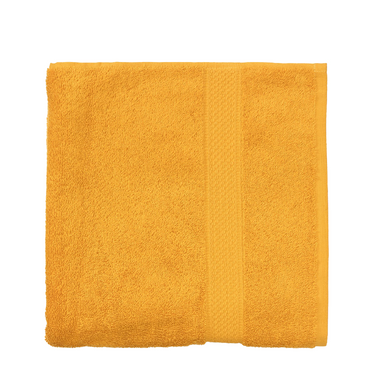 Badhanddoek okergeel 60x110cm 2 stuks