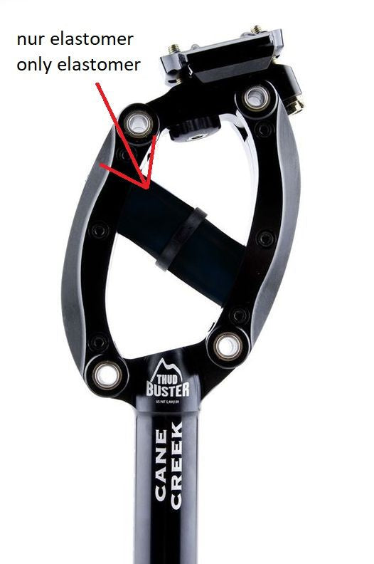 Cane creek thudbuster lt elastomer