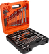 Bahco 1 4 en 1 2 diepe dopsleutelset met metrisch zeskantprofiel, inbussleutelset en combinatiesleutelset | 98 stuks - s98mc1h