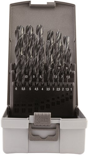 ギャラリービューアに画像をロードする, Bahco hss-r borenset voor metaal | 25-delig - 4515-set-25
