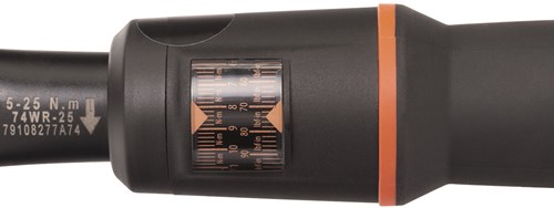 Cargue la imagen en el visor de la galería, Bahco momentsleutel | dubbelschaal | vaste ratelkop 5-25 nm - 74wr-25
