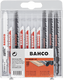Bahco decoupeerzagenset mix | 10-delig - 91-mixed-10p
