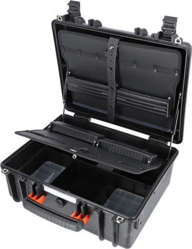 Bahco gereedschapsapskoffer hd met gereedschapspallets | 4750rchd011