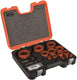 Bahco sandflex® bi-metalen gatzagenset | voor metaal en houtsoorten | 16 mm - 83 mm - 18-delig - 3834-set-152