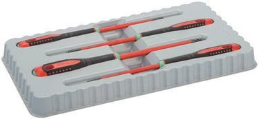 Bahco schroevendraaierset ergo™ | geïsoleerd | vde | driecomponentengreep | smal blad | torx® - 4-delig - be-9880sl