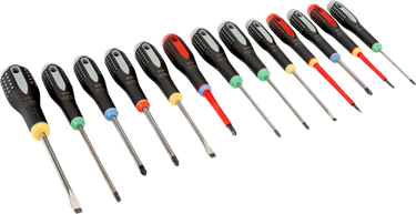Bahco schroevendraaierset xl | gekleurd | be-9875 - 13-delig
