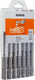 Bahco sds+ borensets| 4-snijkanten | voor gewapend beton | 7-delig | 4651-set-7