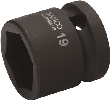 Bahco slagdop 1 2 | kort | zeskant | gefosfateerd | 21 mm - k7800m-21