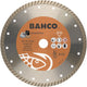 Bahco slijpschijf | diamant | voor betontegels en bouwmaterialen | 125 x 2.5 x 22.23 mm - 3916-125-10s-ue