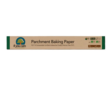 If you care bakpapier rol ongebleekt - 19,8 m x 33 cm - fsc