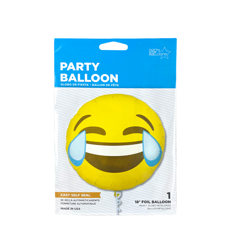 Load image into Gallery viewer, Ballon folie emoji crying laughing ø46cm
