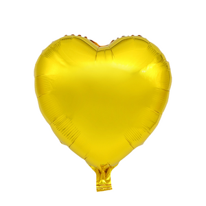 Ballon folie hart goud 45cm