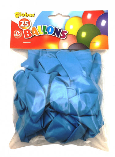 Globos ballonnen babyblauw (25st. in zak)