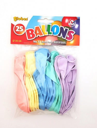 Globos ballonnen lichtpastel macaron (nr12 25st.)