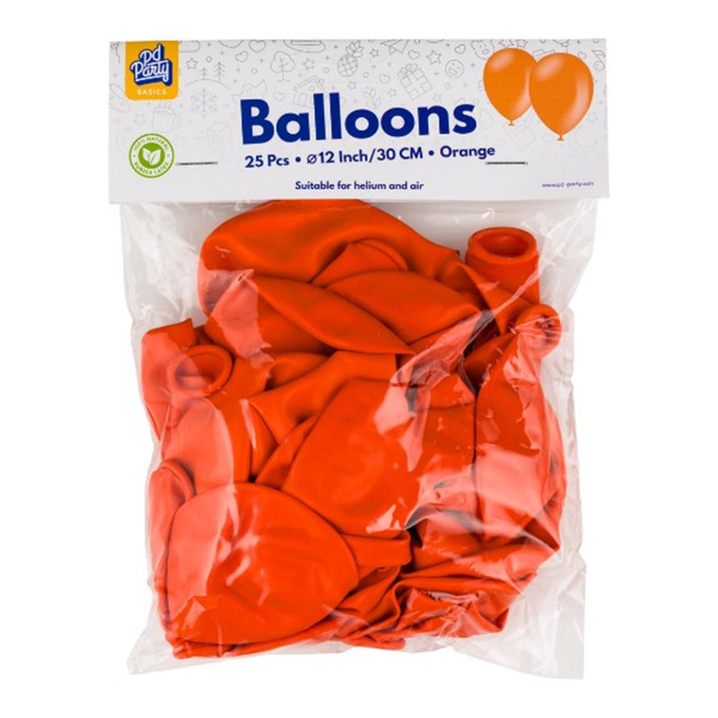 Laden Sie das Bild in Galerie -Viewer, Paperdreams ballonnen oranje 30cm 25 stuks
