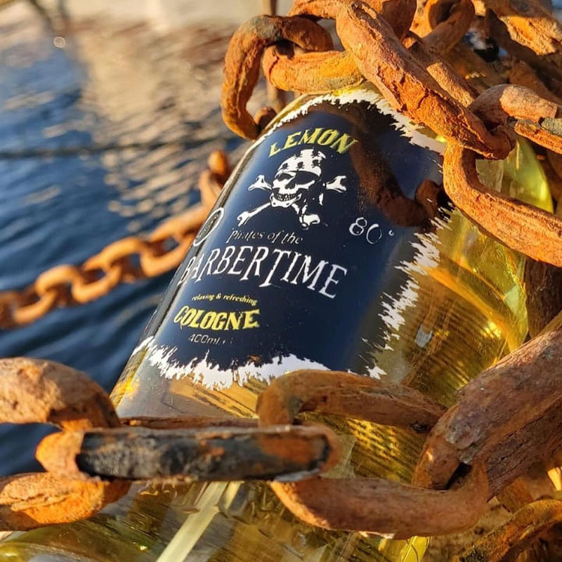 Load image into Gallery viewer, Barbertime cologne lemon 400ml
