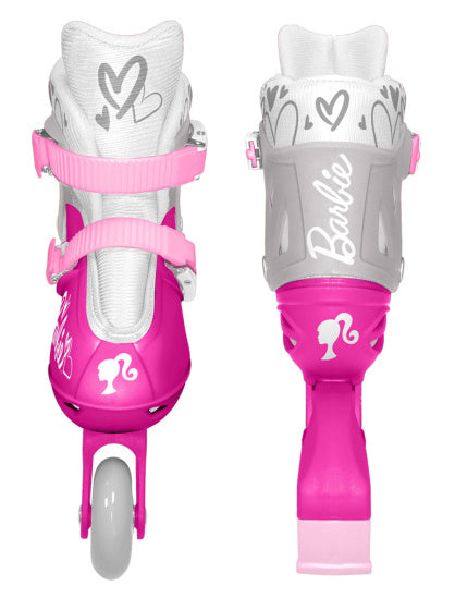 Load image into Gallery viewer, inline skates hardboot verstelbaar roze maat 30-33
