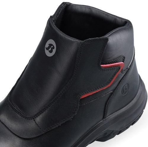 Bata werkschoen pwr428 mid s3 | zwart | maat 44 - 8712843715301
