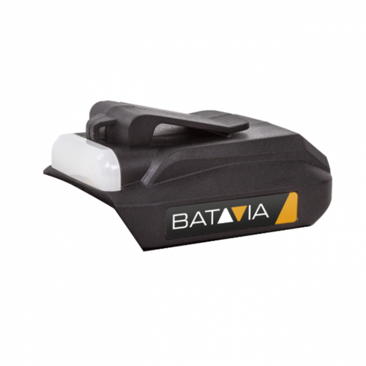 Batavia 18v accu usb laderadapter zaklamp