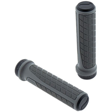 Widek handvatset the flow alu lock-ring zwart grijs