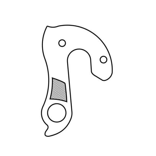 Load image into Gallery viewer, Union derailleurpad GH-119 met schroefset M4x0.7
